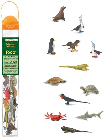 Safari Ltd. Toobs tubo – animali delle Galápagos