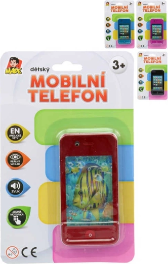 Smartphone intelligente per bambini con suono 11 cm (frasi in inglese) - 1 pezzo