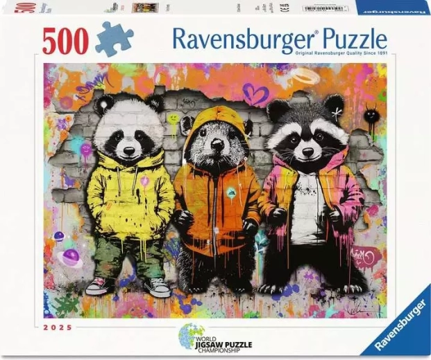 Puzzle Ravensburger Chlupáči da 500 pezzi
