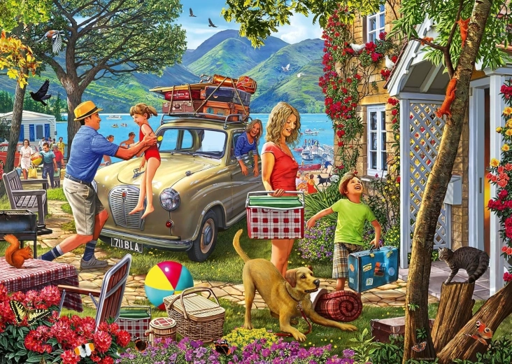 Puzzle Rifugio delle Vacanze 1000 pezzi