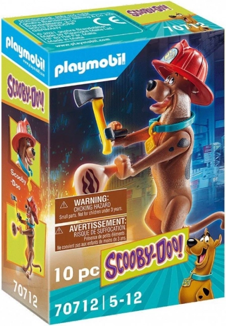 PLAYMOBIL SCOOBY-DOO! figura da collezione pompiere