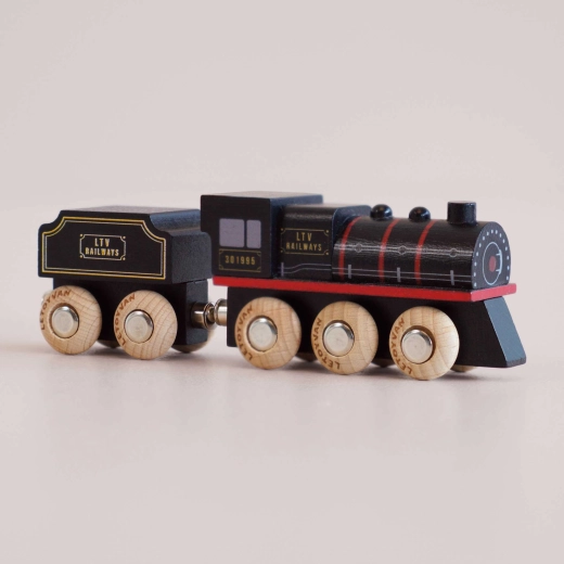 Le Toy Van macchinina in legno Francis locomotiva a vapore