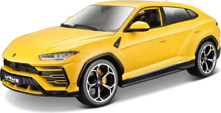 Modello Lamborghini Urus in scala 1:18 giallo