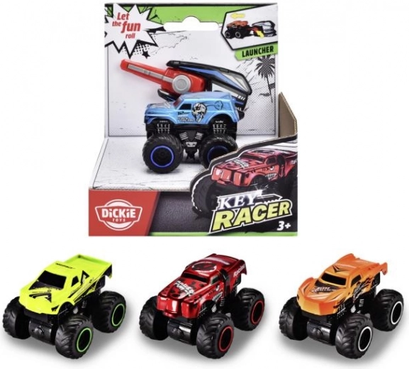 Auto Key Racer macchinina in metallo con dispositivo di lancio