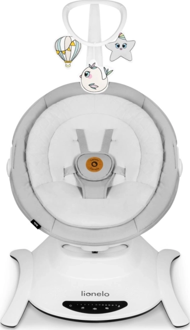 Lionelo dondolo per neonati Bella calcestruzzo grigio