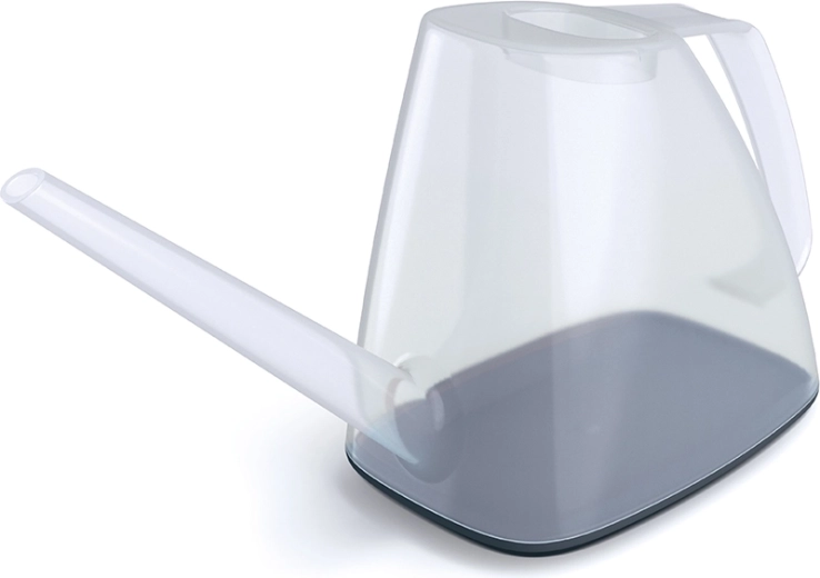 Annaffiatoio Rivo 1,7 l – trasparente con coperchio antracite