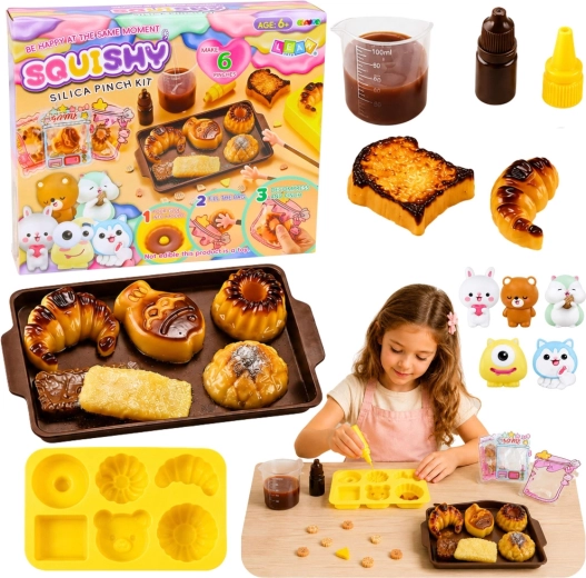 Kit creativo DIY per realizzare squishy di dolciumi