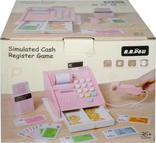 Cassa di legno per bambini – rosa