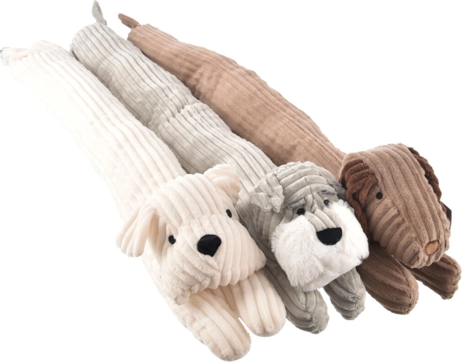 Paraspifferi peluche a forma di cane 90 cm (mix 3 varianti)