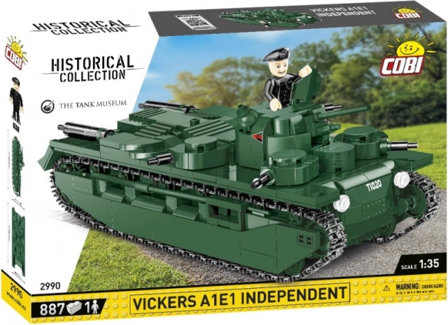 Set di costruzione del carro Vickers A1E1 Independent