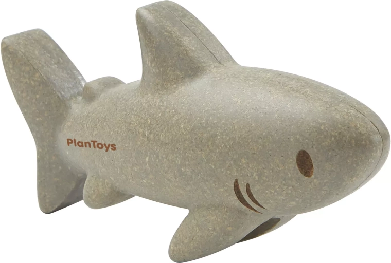 PlanToys figurina in legno squalo