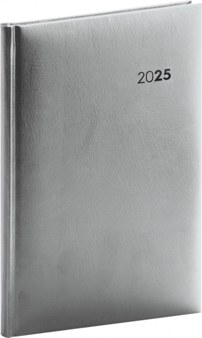 Notique agenda settimanale balacron 2025 argento 15 × 21 cm