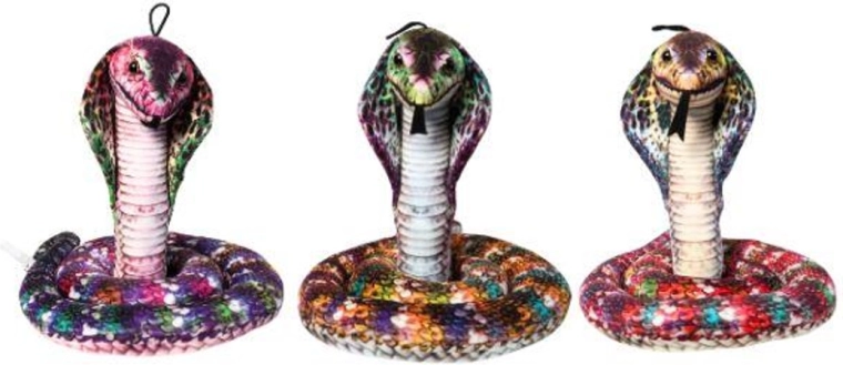 Cobra di peluche – serpente morbido per bambini