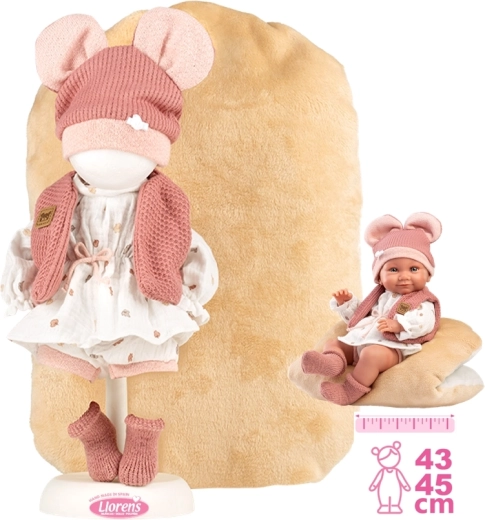Abbigliamento per bambola NEW BORN 40–42 cm con accessori