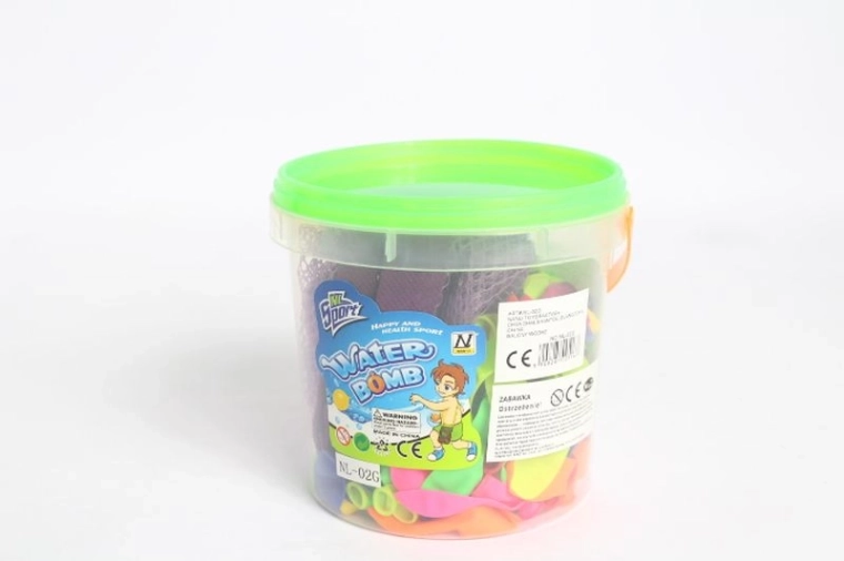 Palloncini d’acqua in secchiello 12 pz