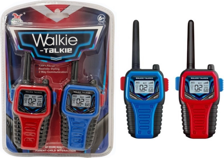 Walkie-talkie per bambini – set da 2 pezzi