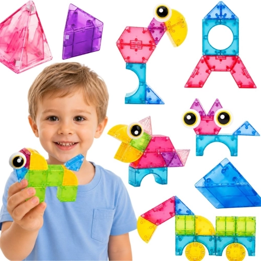 Costruzioni magnetiche Woopie M Block 21 pezzi