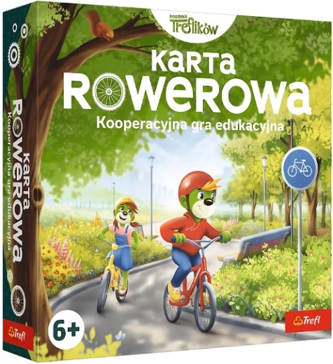 Gioco da tavolo cooperativo Karta rowerowa – educazione stradale