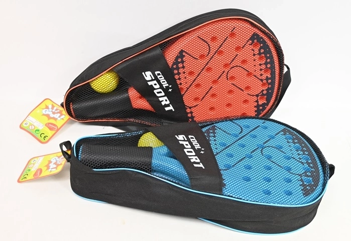 Racchetta da spiaggia con pallina in custodia