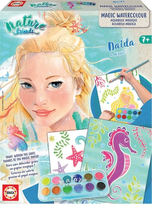 Educa Nature Friends pittura magica con acqua – set creativo