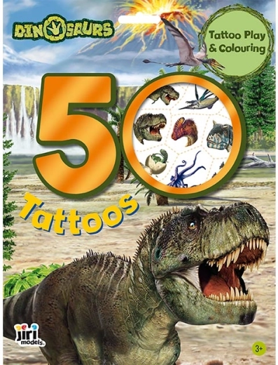 Set di tatuaggi Dinosauri