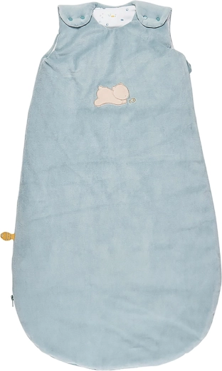 Nattou sacco nanna in velluto blu TOG 2.5 per bambini, 6–24 mesi, 90 cm – Romeo, Jules & Sally