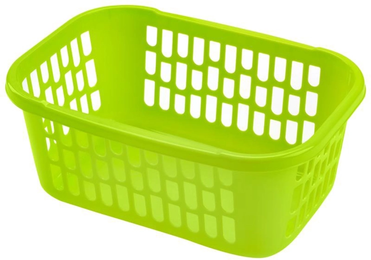 Cestino portatutto in plastica HEIDRUN 39 × 28 × 16 cm, mix di colori