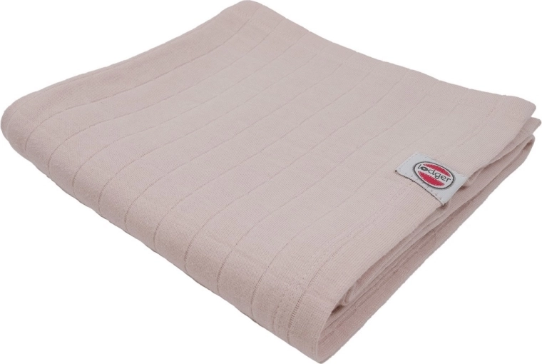 Fascia swaddler Lodger in cotone biologico solid powder 70 × 70 cm - 1 pezzo