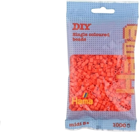 Perline Hama Midi da stirare arancioni 1000 pz