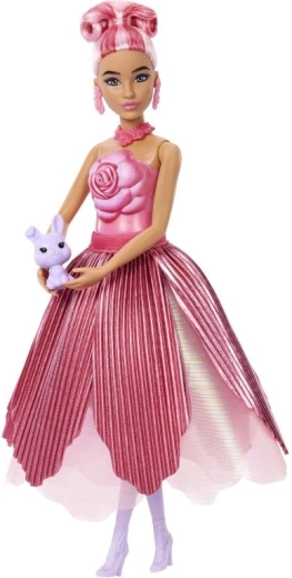 Barbie Petal Pop sorpresa floreale – Rosa rossa