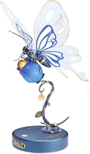 Puzzle meccanico 3D farfalla blu ROKR