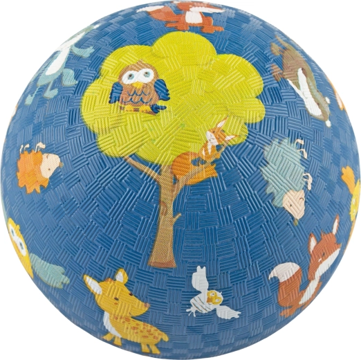 Pallone in gomma per bambini Sigikid 17 cm – animali del bosco