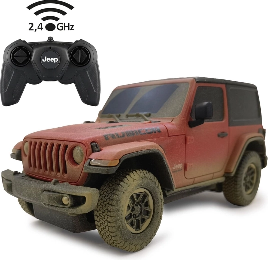 Auto RC Jeep Wrangler Rubicon Muddy 1:24