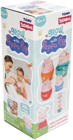 Tomy matrioska Peppa Pig – famiglia di Peppa per il bagnetto