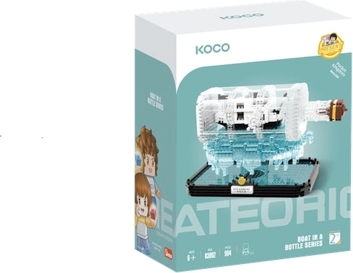 KOCO nave in bottiglia Steamboat Willie (964 pezzi)