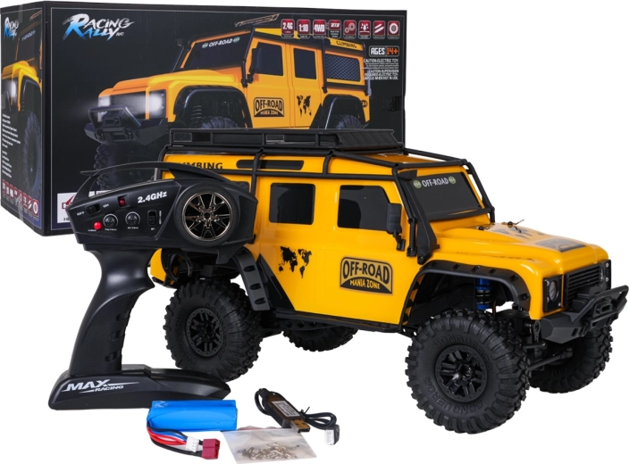 Auto RC fuoristrada Climbing beast 4x4 1:10 sabbia