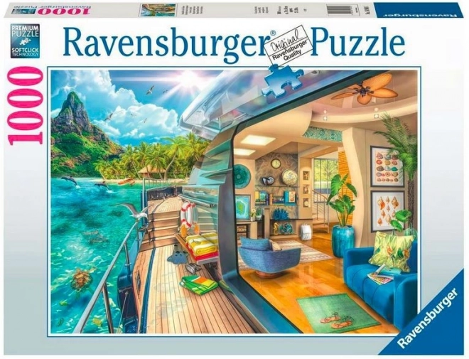Puzzle 1000 pezzi – crociera ai tropici RAVENSBURGER