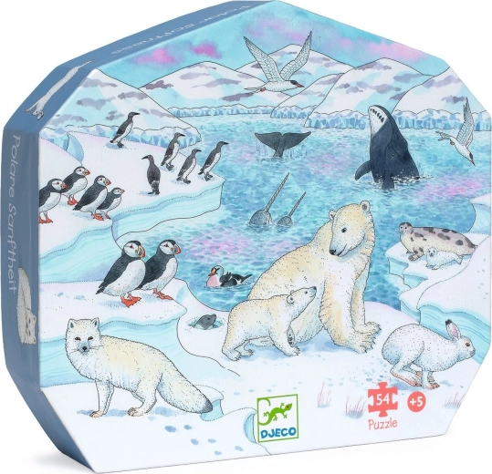 Puzzle Djeco Antartide 54 pezzi