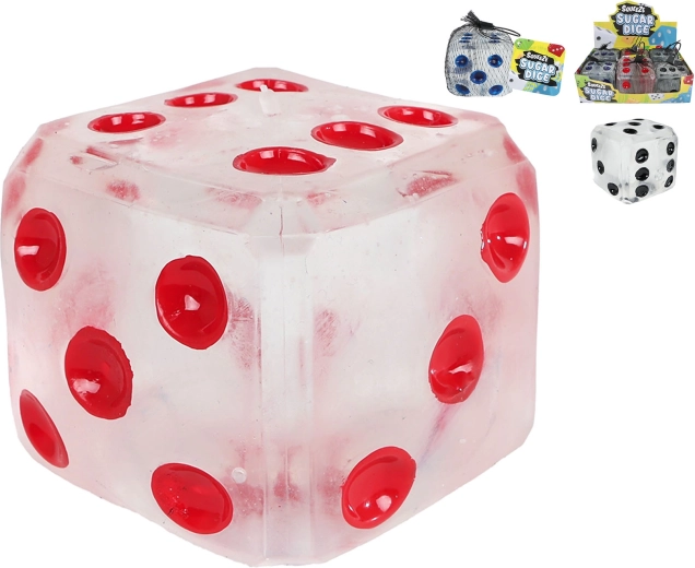 Dado da gioco Sugar Mega elastico 7 cm (6 pz)