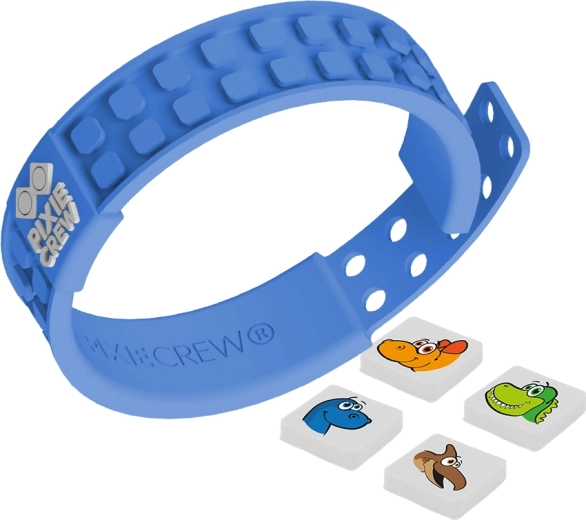 Pixie Crew braccialetto creativo Dino blu