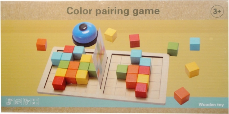 Gioco in legno per 2 giocatori – chi completa per primo il modello?