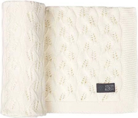 VINTER & BLOOM coperta moment organic warm white