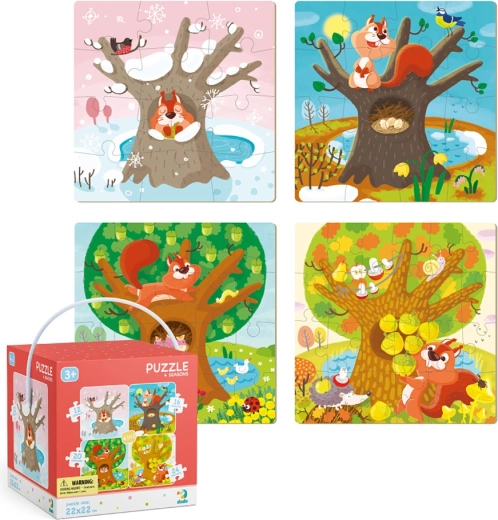Puzzle 4in1 Stagioni