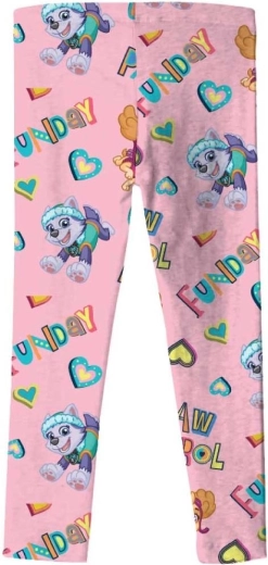 Leggings da bambina Paw Patrol rosa