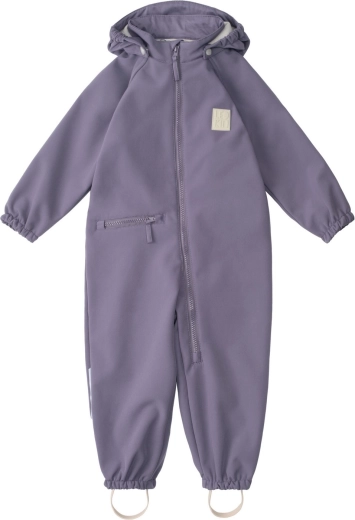 Tuta softshell Leokid lilac echo taglia 98 (3–4 anni)