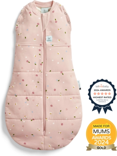 ErgoPouch fascia e sacco nanna 2in1 Cocoon Daisies 2,5 tog (6–12 mesi)