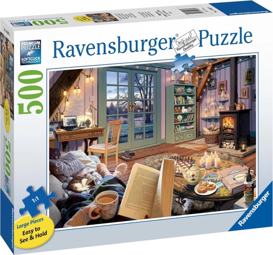 Puzzle Ravensburger "Rifugio accogliente" XXL 500 pezzi