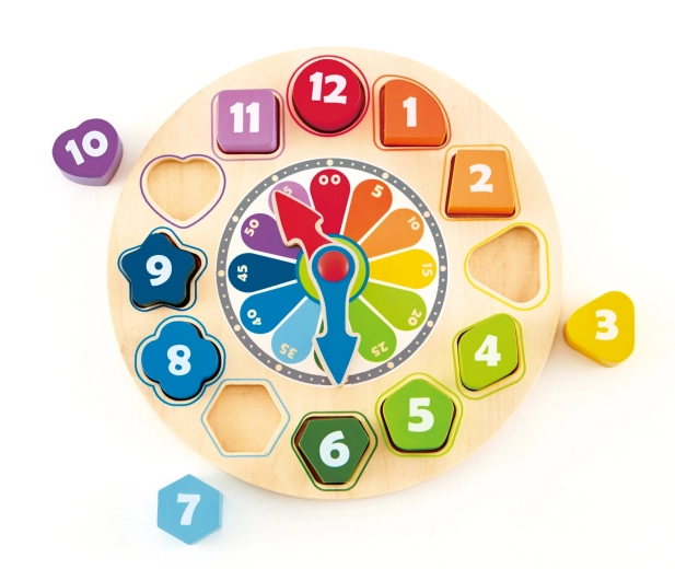 Orologio educativo in legno per bambini