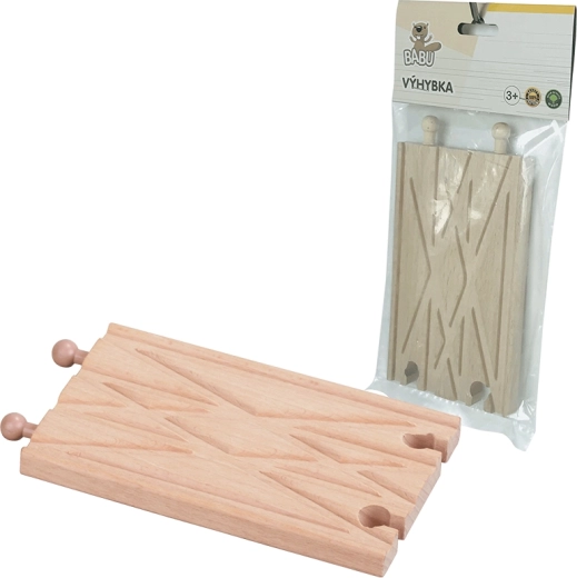 Babu trenini binario dritto a doppio binario 15 cm