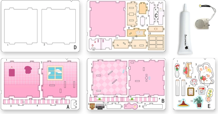 Mondo Chibi – mini box con coniglietto